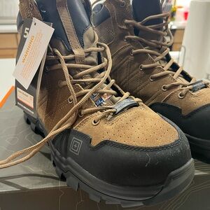 5.11 Tactical Men's Tan and Black Boots